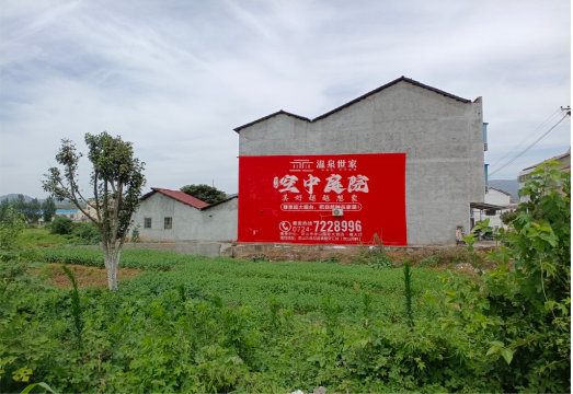 远安做墙体广告的意义