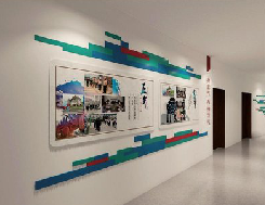 远安企业文化墙用什么材料好？