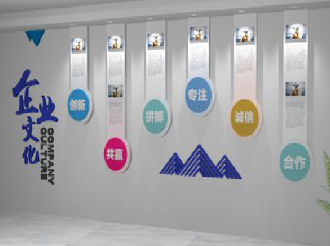 远安企业文化墙需要传递什么办公文化？